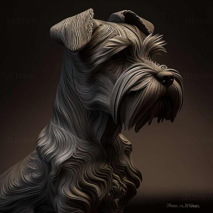 Zwergschnauzer dog